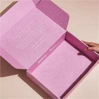 Boîtes d'Expédition et d'Emballage en Carton Ondulé Personnalisées, Colorées, en Papier, pour Vêtements et Chapeaux