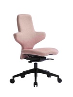 Silla Ergonómica de Oficina Tipo Sillín, Postura Dinámica al Sentarse, Silla de Equitación con Altura Ajustable y Base Giratoria