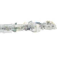 Meilleure vente Machine à serviettes hygiéniques pour femmes Servo automatique complète Fabrication de tampons hygiéniques Machine à serviettes hygiéniques