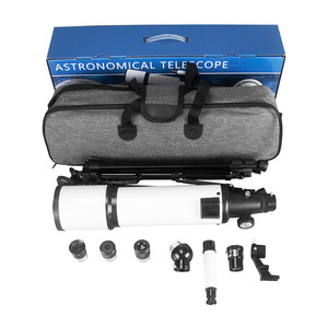 Telescopio refractor astronómico 70500 con apertura de 70 mm para observación de estrellas y lunares con trípode. - Product Image 3