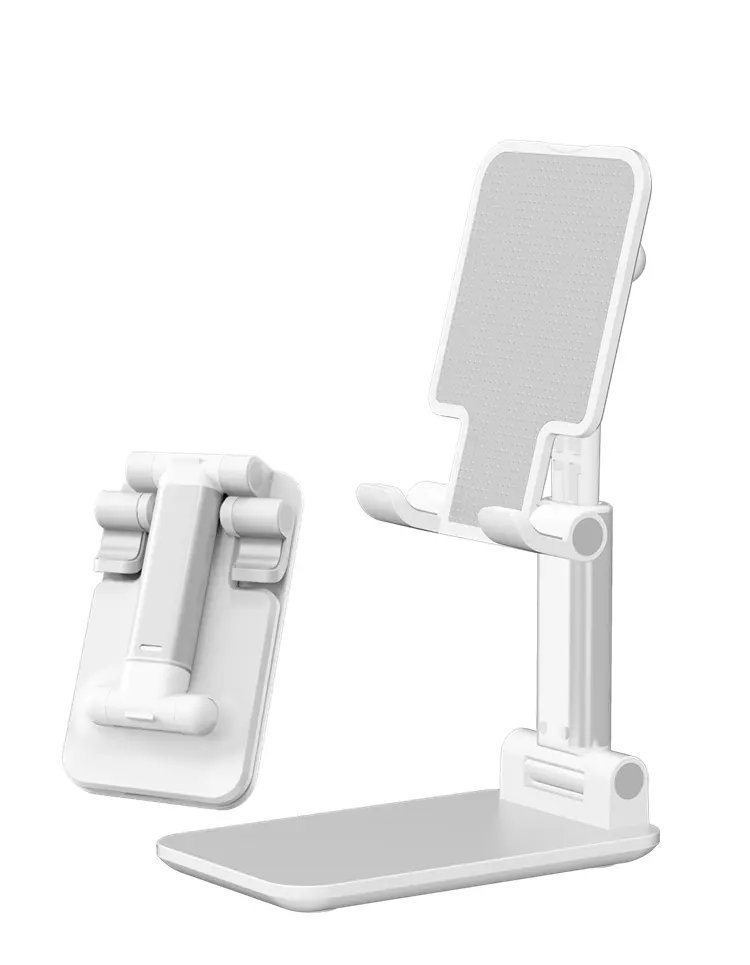 Cellphone accessories Customize Metal Cell Phone Holder Card On Desk Plastic Table Phone Holder Stand