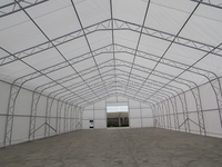 GS nuevo tamaño grande coche garaje cochera PVC cúpula refugio Truss arco almacenamiento almacén tienda MARCO DE Metal con cubierta de tela