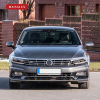 Accessoires de voiture Kit de carrosserie style R pour Volkswagen Passat B8 2015 PP Pare-chocs avant Grille Jupes latérales Diffuseur arrière Kit de carrosserie