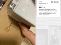 Imprimante jet d'encre portable HAIKE 2026 nouvelle génération, colorée, pour logos et dates d'expiration, connexion sans fil, idéale pour cartes de vœux