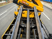 Grúa de Remolque de Servicio Pesado 3-5-8-10T con Plataforma Plana y Cabrestante de 5t, Brazo de Soporte Trasero de 6t, Grúa Montada en Camión