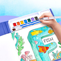 Joycat mignon créatif enfants bricolage peinture Gouache Doodle livre aquarelle dessin coloriage livre ensemble jouets éducatifs