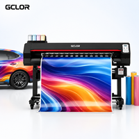 Impresora Eco Solvente de 1.6m, Impresora de Inyección de Tinta Eco Solvente para Vinilos, Pancartas, Publicidad Exterior
