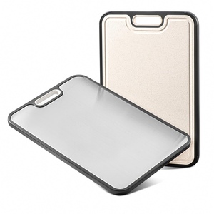 <span class=keywords><strong>Tabla</strong></span> <span class=keywords><strong>de</strong></span> <span class=keywords><strong>Cortar</strong></span> <span class=keywords><strong>de</strong></span> Titanio 100% Puro <span class=keywords><strong>de</strong></span> Doble Cara, Grado Médico, Segura <span class=keywords><strong>para</strong></span> Alimentos, <span class=keywords><strong>con</strong></span> Bordes Antideslizantes <span class=keywords><strong>para</strong></span> el Hogar y Camping - Product Image 5