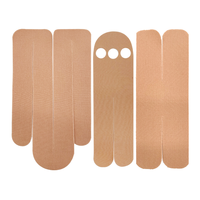 Bande de kinésiologie en coton pré-découpée 5 cm avec logo personnalisé, soutien élastique pour le genou, respirante, pour soulagement musculaire sportif, physiothérapie, unisexe