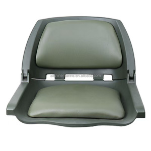 قابلة للطي لأسفل بسهولة مقعد ربان بإطار أخضر قابل للطي من أجل قارب قابل للنفخ قارب صيد - Product Image 2
