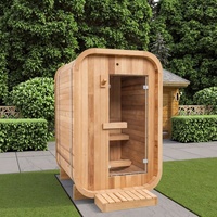 Sauna Traditionnel Portable 1-2 Personnes Extérieur Sec et Humide Vapeur Jardin Vente Chaude