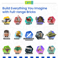 Bloques de Construcción Personalizados de Fábrica CAYI, Piezas ABS Compatibles con Bloques de Construcción, Ladrillos de Construcción DIY MOC, Ladrillos OEM
