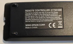 <span class=keywords><strong>รีโมท</strong></span>คอนโทรล 217331000 สำหรับเอปสัน H749C H750A H762B 3LCD 1080P XGA WXGA 3D EB-B1500 EB-B1575WU EB-B1585W EB-Z9750WU <span class=keywords><strong>โปรเจคเตอร์</strong></span> - Product Image 5