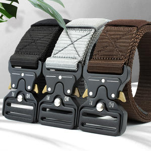 Venta al por mayor aleación hebilla cinturón al aire libre entrenamiento funcional PP cinturón <span class=keywords><strong>3</strong></span>,8 cm cinturón táctico - Product Image 6
