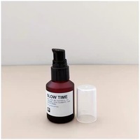 Bouteille ronde en verre à pompe 100ml contenant de lotion distributeur de pompe d'emballage cosmétique rechargeable