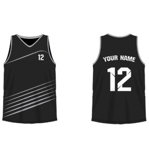 Vêtements de sport durables en gros Maillot de basket-ball imprimé avec logo personnalisé Maillot de basket-ball imprimé avec logo personnalisé en gros pour - Product Image 3