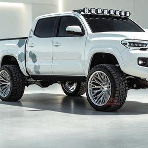Jantes forgées personnalisées 20 22 24 pouces T6061 6x135 6x139.7 en alliage d'aluminium à rayons multiples pour <span class=keywords><strong>Ford</strong></span> F150 Bronco Toyota Tundra - Product Image 2
