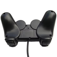 Manette de jeu filaire à double vibration pour PS2