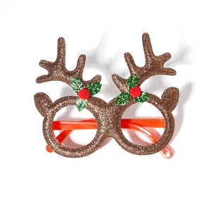 Gafas con Brillantina Navideña, Monturas con Diseño de Santa Claus y Árbol de Navidad, Decoración para Fiestas, para Adultos y Niños - Product Image 4