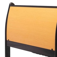 Chaises de bureau en bois MDF traditionnelles pour étudiants, pour collèges, universités, lycées, mobilier de bureau, Yaqi YA-X001