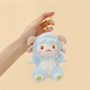 Lindo llavero <span class=keywords><strong>de</strong></span> peluche <span class=keywords><strong>de</strong></span> oveja con forma <span class=keywords><strong>de</strong></span> trébol, suave y esponjoso, colgante <span class=keywords><strong>de</strong></span> <span class=keywords><strong>cordero</strong></span> <span class=keywords><strong>de</strong></span> peluche, muñeco <span class=keywords><strong>de</strong></span> mascota personalizado para máquina <span class=keywords><strong>de</strong></span> garras y recuerdos <span class=keywords><strong>de</strong></span> fiesta, venta al por mayor - Product Image 5