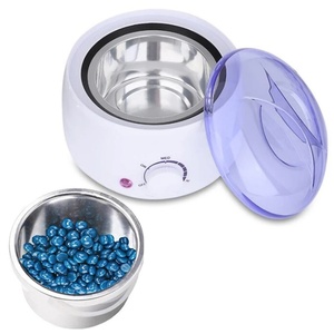 Petit pot à cire épilatoire 500C, appareil de beauté pour la cire, machine à cire épilatoire mini à grande capacité et revêtement épaissi, pot chauffant pour cire - Product Image 1