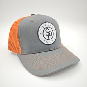 Casquette de camionneur Richardson 112 classique réglable style hip-hop avec tissu chevron et étiquette tissée personnalisée, casquette en maille - Product Image 2