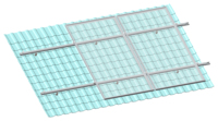 Crochet de fixation solaire réglable en acier inoxydable SUS304 pour toiture en tuiles, sablé, 4/5 mm, personnalisé, résistant au vent 60 m/s, modèle de montage PV, Art Sign