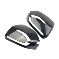 Pour 2019 2020 2021 2022 2023 hyundai palissade accessoires fibre de carbone style voiture rétroviseur couverture