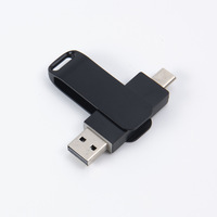 Super Speed 1TB 512GB 128GB Tipo-C USB Flash Drive Pen Drive Memoria para teléfono inteligente Mini USB Stick USB-C 3,1 Doble enchufe