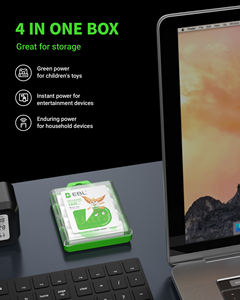 2800mah 1.2 볼트 새로운 더블 A <span class=keywords><strong>Ni</strong></span>-<span class=keywords><strong>mh</strong></span> 1.2 V Nimh 충전식 배터리 팩 AA 배터리 전기 장난감 손전등 - Product Image 4