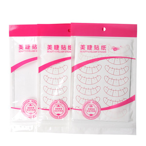 Pegatinas de papel ovaladas de 5 puntos para mapeo de pestañas, almohadillas de posicionamiento para práctica de extensión de pestañas injertadas - Product Image 2