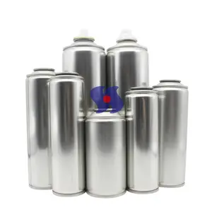 Özelleştirilmiş şekil Metalrust sökücü sprey aerosol 65X158mm 450ml sprey boş olabilir aerosol kap