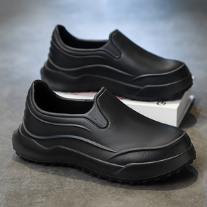 Nuovi Modelli di Sneakers Nere in Eva, Comode e Leggere <span class=keywords><strong>Scarpe</strong></span> <span class=keywords><strong>da</strong></span> Skateboard Slip-On <span class=keywords><strong>con</strong></span> Fodera in <span class=keywords><strong>Memory</strong></span> Foam e Rete per Passeggiate Primaverili - Product Image 1