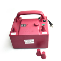 Pompe électrique pour ballons, système de gonflage avec deux Ports de gonflage et minuterie, petite pompe à Air pour ballons, v