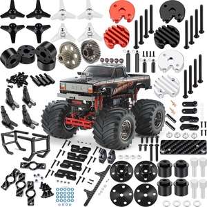 Kim Loại Adapter Núi Bracket Bánh Răng Tấm Bumper Bìa Đứng Mang Các Loại Hạt Cho Tamiya Clod Buster 1/10 <span class=keywords><strong>RC</strong></span> Phụ Tùng Xe Hơi - Product Image 1