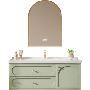 <strong>French</strong>-<strong>style</strong> Modern Waterproof Wall-Mounted LED Touch Illuminate Mirror <strong>Bathroom</strong> Vanity Toilet Sink Washbasin Apartment Kitchen - Product Image 1