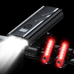 2024ใหม่ไฟ LED จักรยาน1000lm ความสว่างสูงกลางคืนไฟจักรยาน USB ชาร์จได้กลางแจ้งกีฬาจักรยานเสือภูเขาอุปกรณ์เสริม - Product Image 3