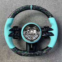 Volant personnalisé en fibre de carbone pour Mercedes Benz Classe S W222 W203 W204 W205 W212 W213 CLS W218 C300 AMG GT