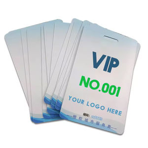 Tarjeta de Identificación de <span class=keywords><strong>PVC</strong></span> Impermeable Personalizada al por Mayor, Económica y de Alta Calidad para Uso en Hoteles, Tarjeta de Visita en Blanco para Eventos con Cordón - Product Image 4