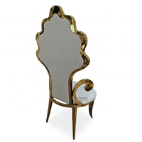 Chaises de mariage hautes pour mariés en gros, avec panneau personnalisé, en vente