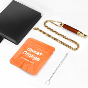 Aangepaste Draagbare Moderne <span class=keywords><strong>Kegel</strong></span> Voor Stopapparaat Gratis Herbruikbare Filterelement-Inhalator Met Fruitsmaak - Product Image 1