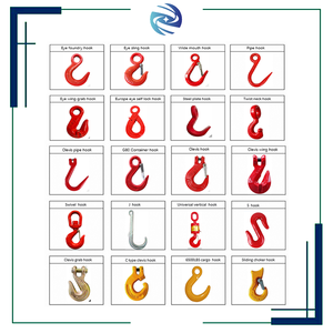 Lớp 70 <span class=keywords><strong>clevis</strong></span> trượt móc với chốt an toàn giả mạo thép hợp kim màu vàng kẽm mạ Chuỗi móc cho Trailer xe tải hàng hóa Tie xuống - Product Image 5