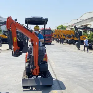 Miniexcavadora de Orugas Nueva de Marca China, Estilo Moderno, de 1 a 3 Toneladas, con Precio Bajo, <span class=keywords><strong>Excavadora</strong></span> de Ruedas de 5 Toneladas - Product Image 3