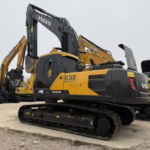 รถขุดวอลโว่ EC240 มือสอง ขนาด 24 ตัน รถขุดไฮดรอลิกแบบตีนตะขาบ เครื่องจักรก่อสร้างสำหรับขาย - Product Image 1