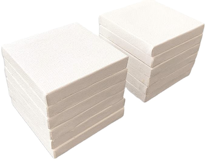 Xinbowen mini preço de fábrica lona elástica 10cm x10cm para 12 peças conjunto