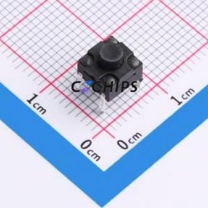 GT-TC116A-H055-L1 Tactile Switch Through hole Component (THT) Switch Single Pole Single Throw Round Button 1.6N Through Hole - Product Image 1