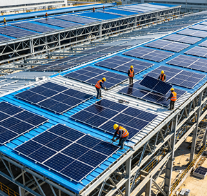 New Energy Factory Warehouse Steel Structure Building Large Span Prefab Steel <b>Frame</b> High Strength Industrial Workshop - Product Image 5