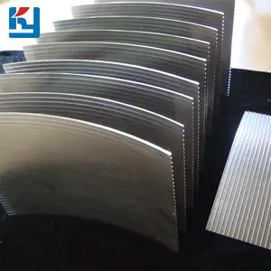 Factory supply sale custom wedge pond sieve filters for koi pond