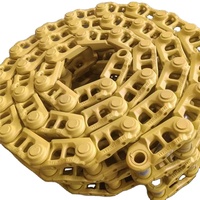 Цепь приводная для экскаваторов D60A, D65A, SD16, TY160, в сборе с гусеницами и направляющими цепями